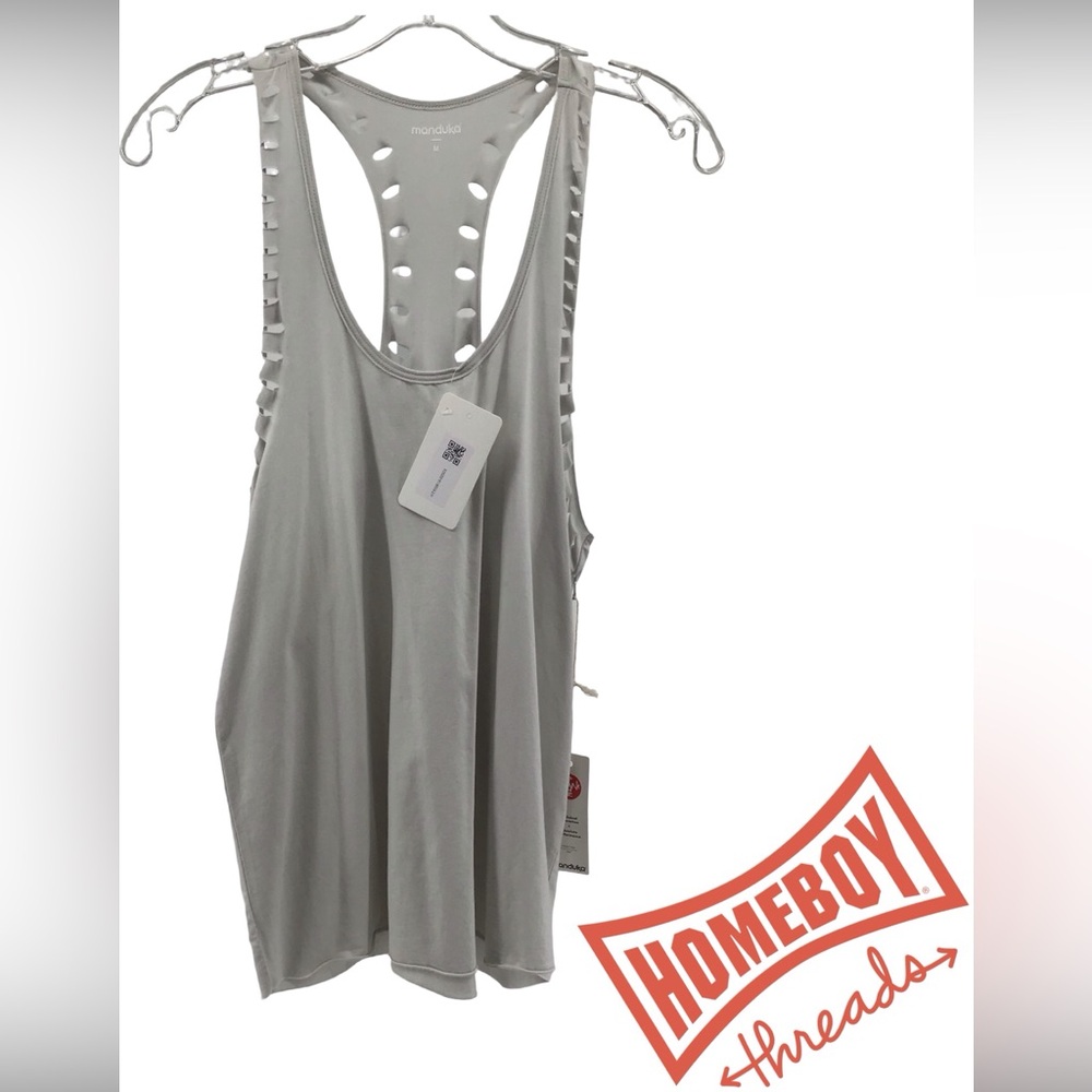 Manduka Light Gray Women's Tank Top